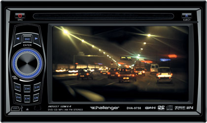 Challenger DVA-9758 TV LCD  AM/FM/TV DVD 