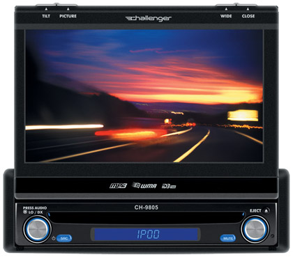 Challenger H9805  LCD  AM/FM/TV DVD 