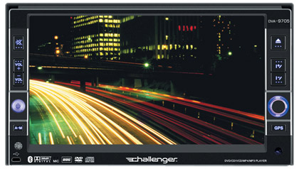 Challenger DVA-9705LCD  AM/FM/TV DVD  