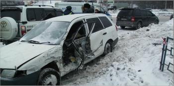 В авариях на Бердском шоссе пострадали 6 человек