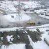 Горячая вода затопила автостоянку в Калининском районе