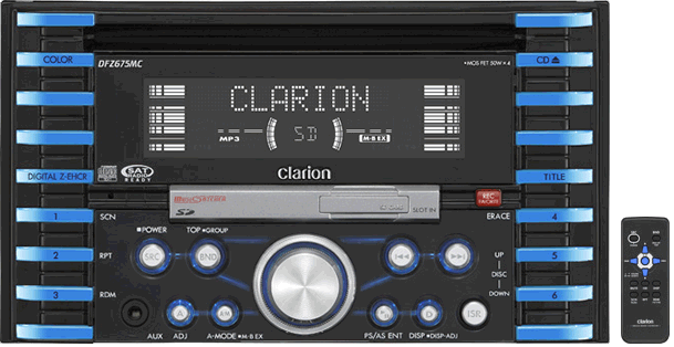 Clarion DFZ675MC